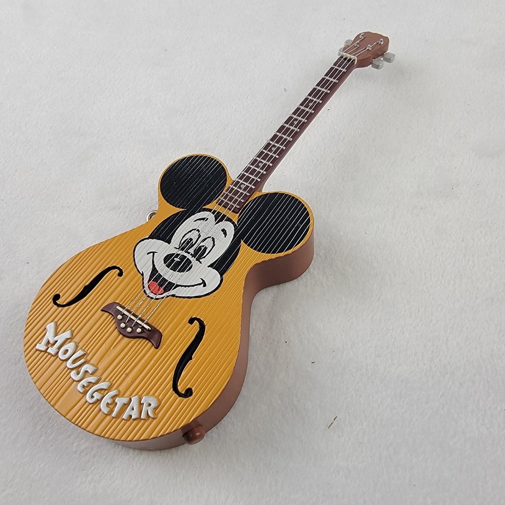 Hallmark Keepsake 2024 Disney Mickey Mouse Mousegetar Musical Sound Ornament NEW